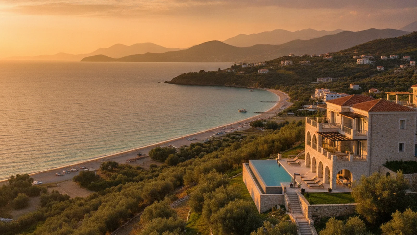 Luxury villa holiday in Albania