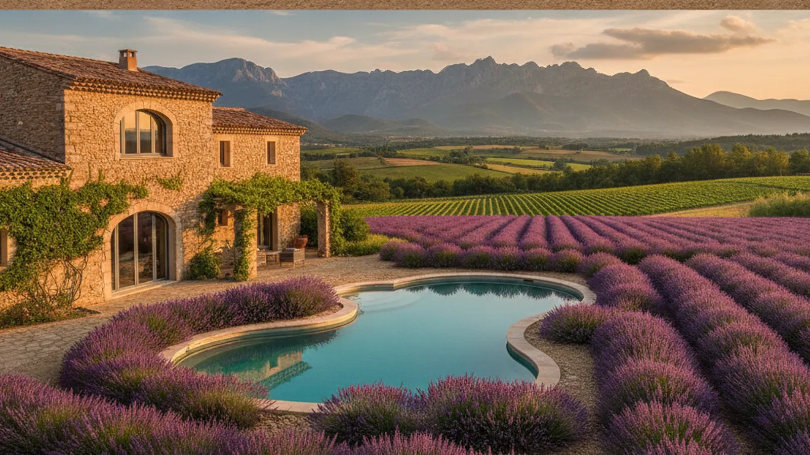 Luxury villa holiday in France