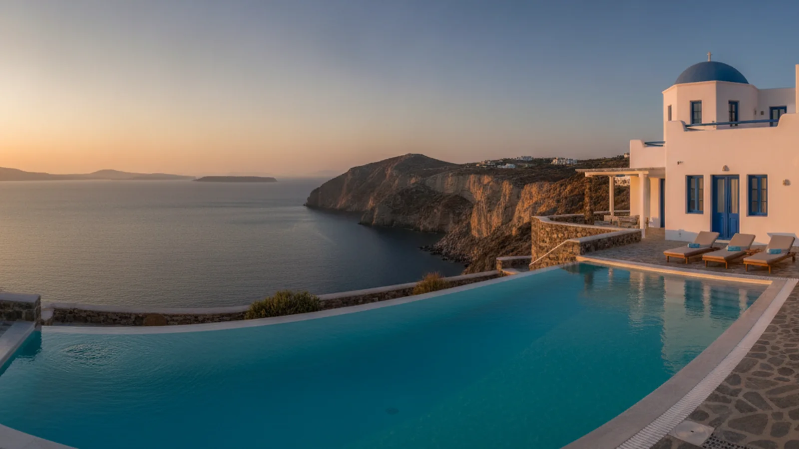 Luxury villa holiday in Greece