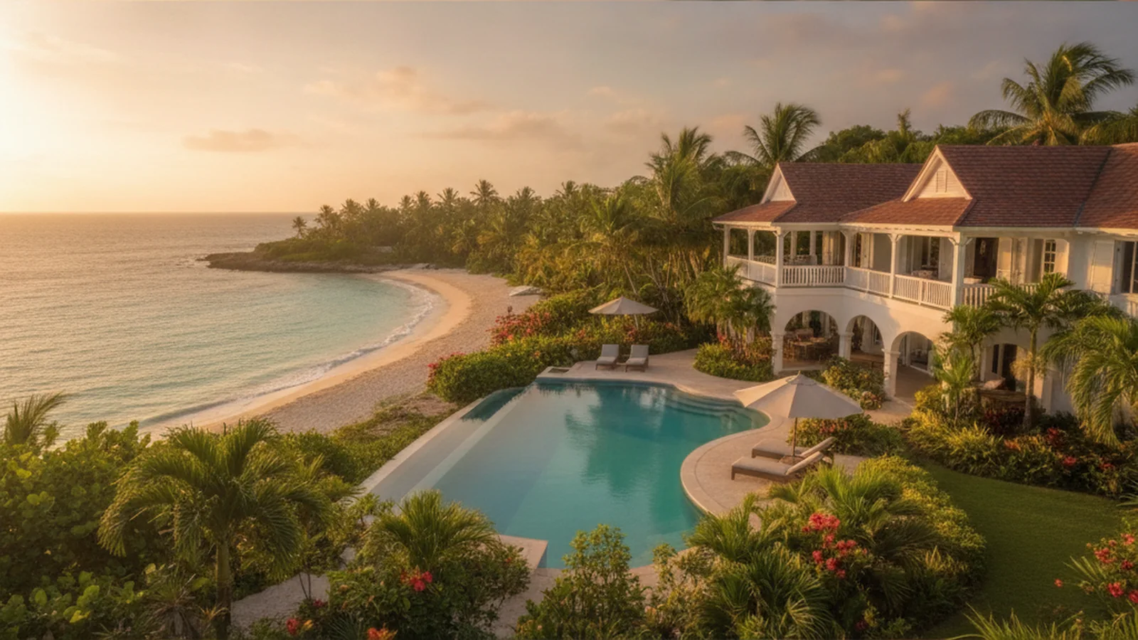 Luxury villa holiday in Guadeloupe