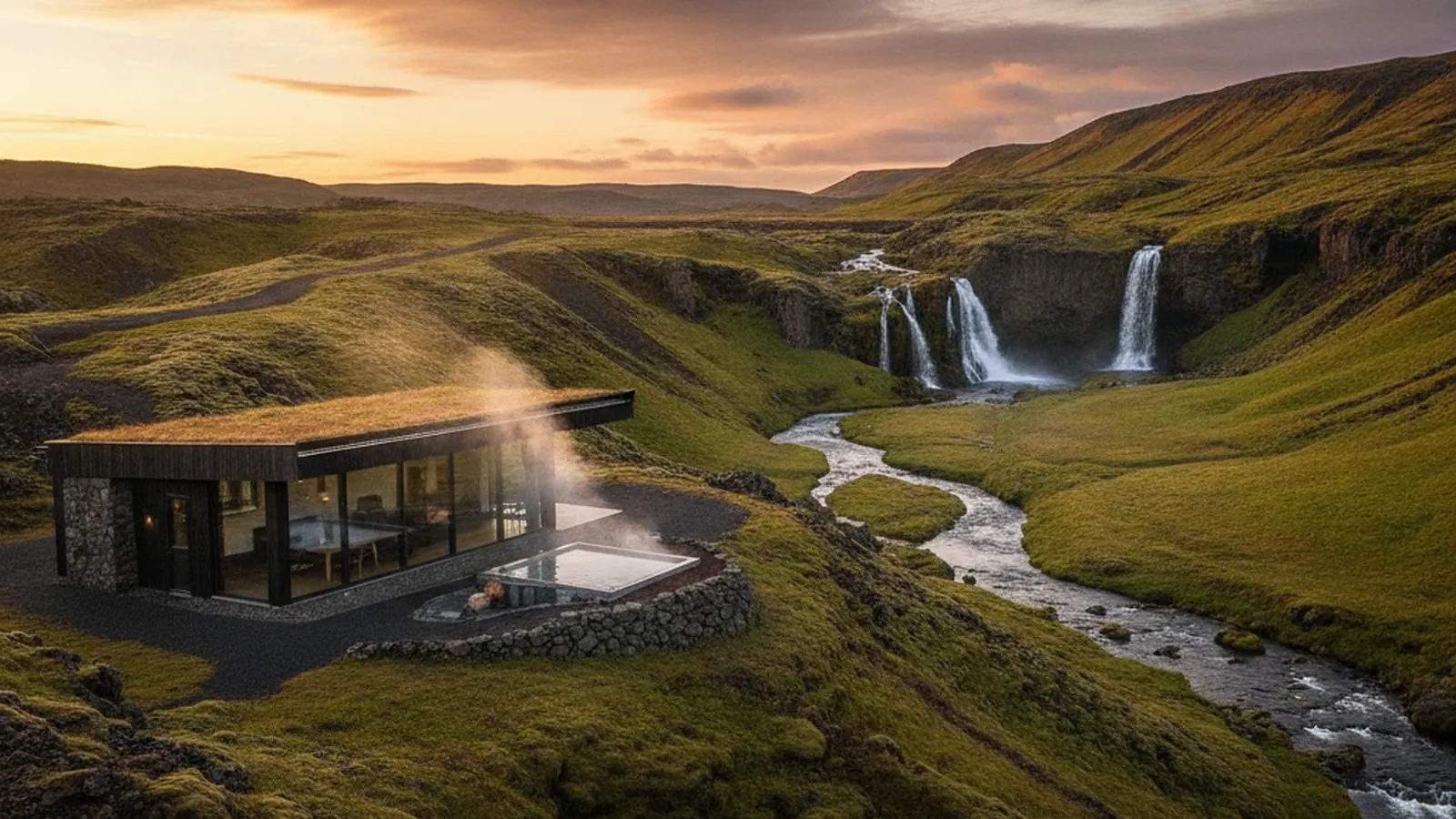 Luxury villa holiday in Iceland
