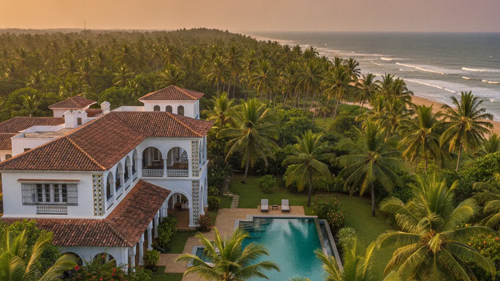 Luxury villa holiday in India
