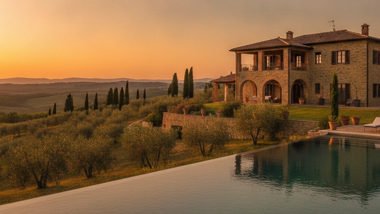 Luxury villa holiday in Italy