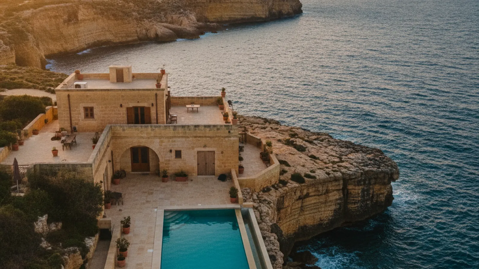 Luxury villa holiday in Malta