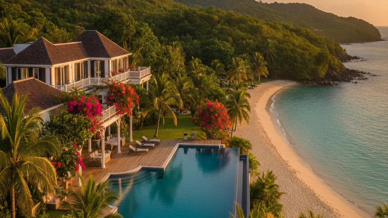 Luxury villa holiday in Martinique