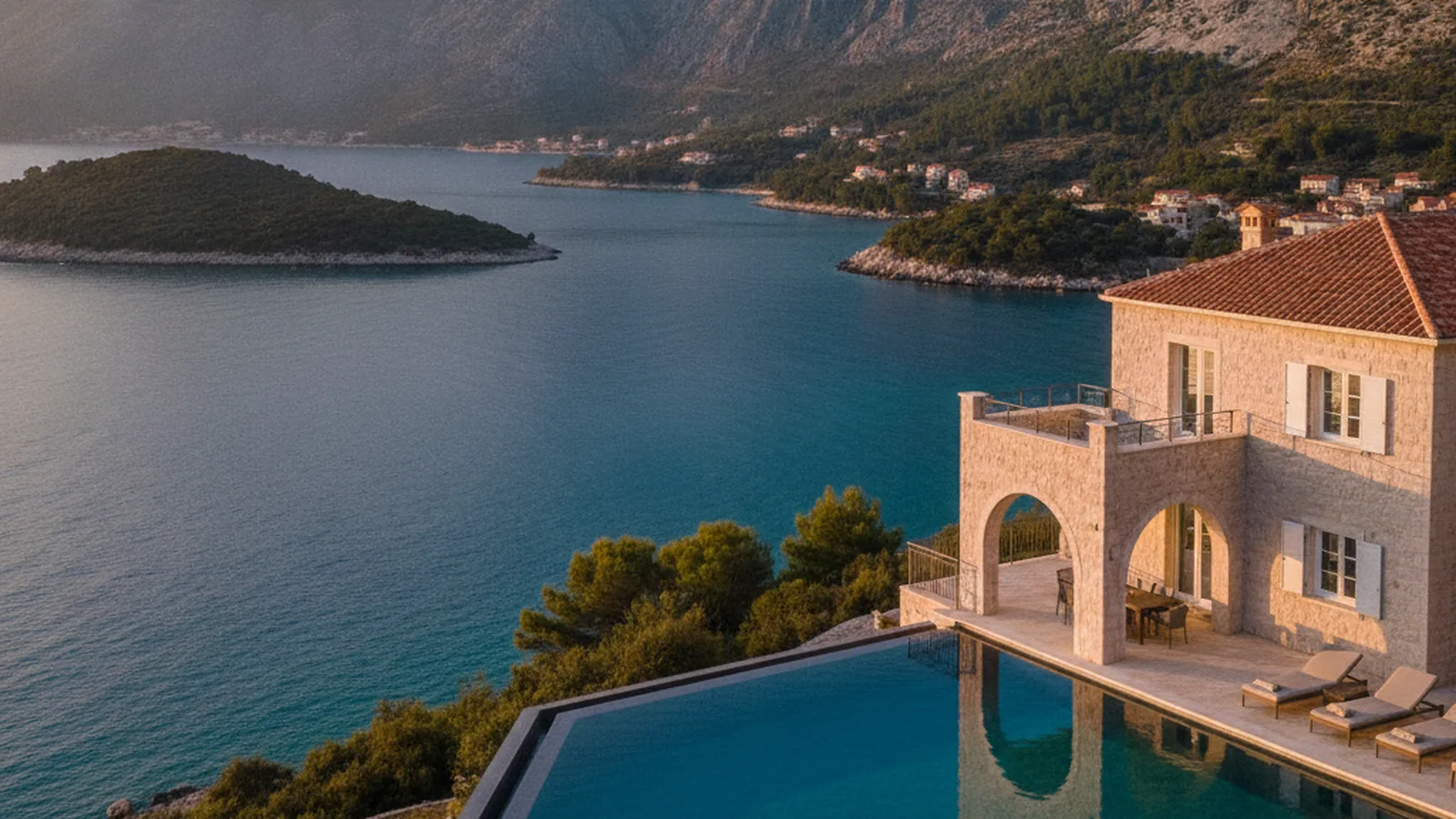 Luxury villa holiday in Montenegro