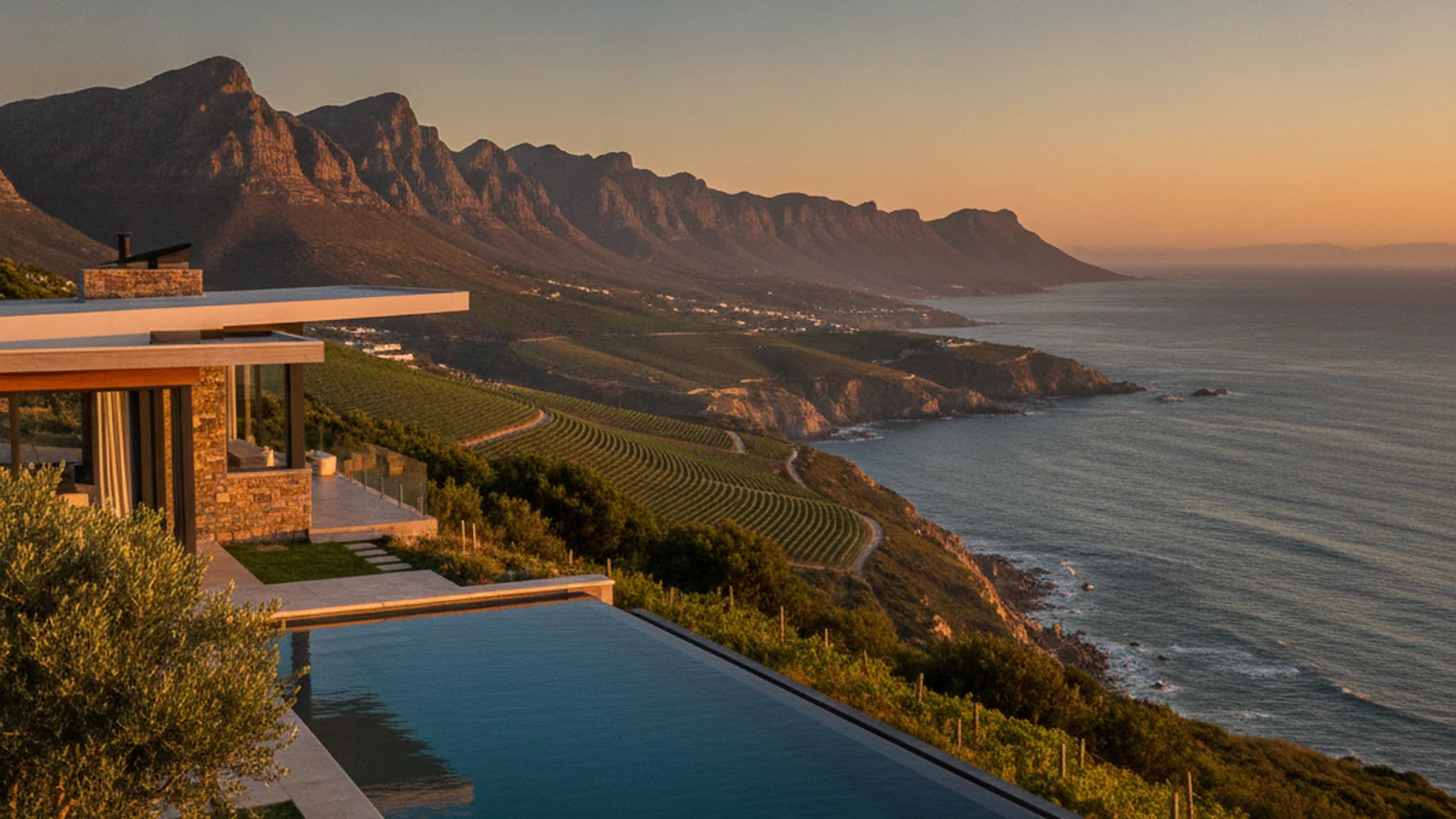 Luxury villa holiday in South Africa